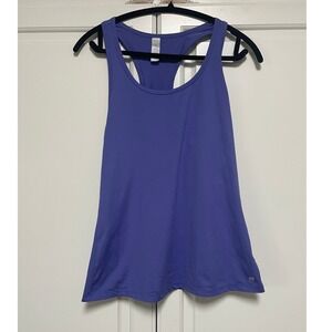 Marika Tank Top Womens Small S Purple Racerback Sleeveless Activewear